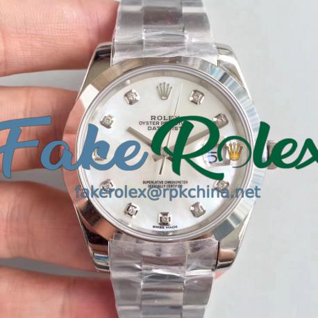 Replica Rolex Datejust II 126300 41MM N Stainless Steel Mother Of Pearl Dial Swiss 3235