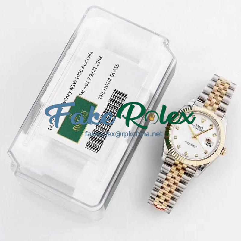 Replica Rolex Datejust II 116333 41MM GM Stainless Steel & Yellow Gold Mother Of Pearl Dial Swiss 3235