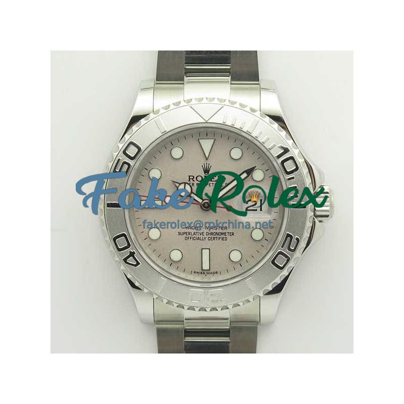 Replica Rolex Yacht-Master 40 116622 GM Stainless Steel 904L Grey Dial Swiss 2836-2