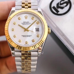Replica Rolex Datejust II 116333 41MM KS Stainless Steel & Yellow Gold Mother Of Pearl Dial Swiss 2836-2