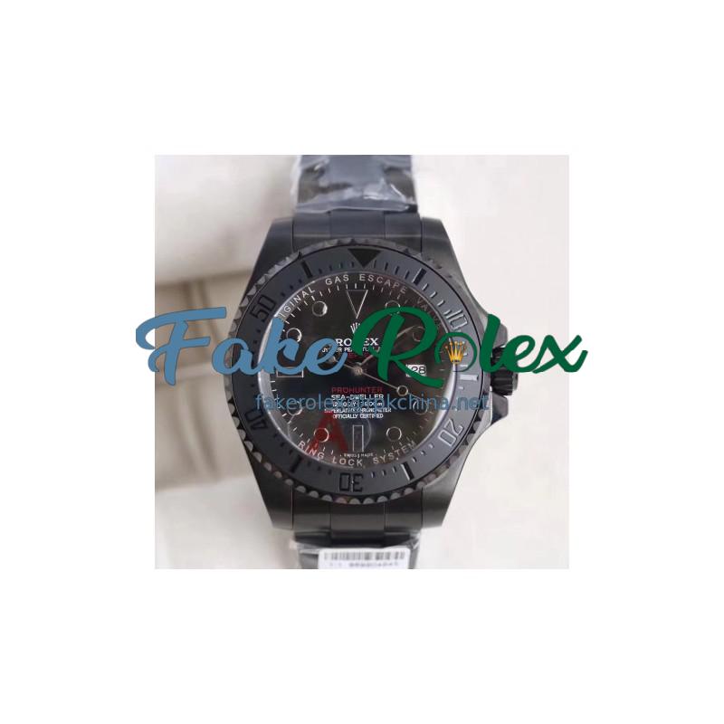 Replica Rolex DEEPSEA Prohunter 116660 BP PVD Black Dial Swiss 2836-2