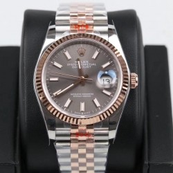 Replica Rolex Datejust 36MM 116231 GM Stainless Steel 904L & Rose Gold Anthracite Dial Swiss 2824-2