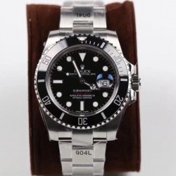 Replica Rolex Submariner Date 116610LN GM Stainless Steel 904L Black Dial Swiss 3135
