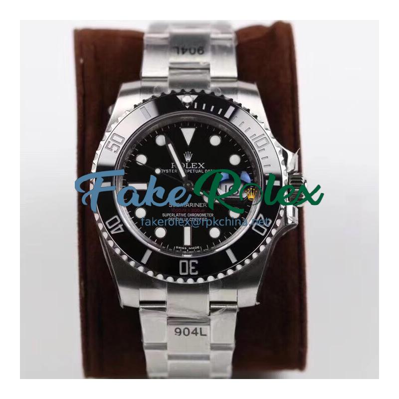 Replica Rolex Submariner Date 116610LN GM Stainless Steel 904L Black Dial Swiss 3135