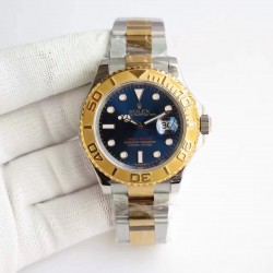 Replica Rolex Yacht-Master 40 116622 JF Stainless Steel & Yellow Gold Blue Dial Swiss 3135