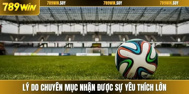 Lý do chuyên mục nhận được sự yêu thích lớn